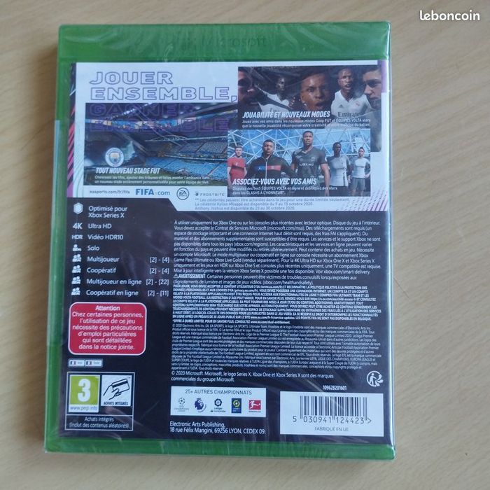 Jeu Xbox Neuf Fifa 21 - photo numéro 5