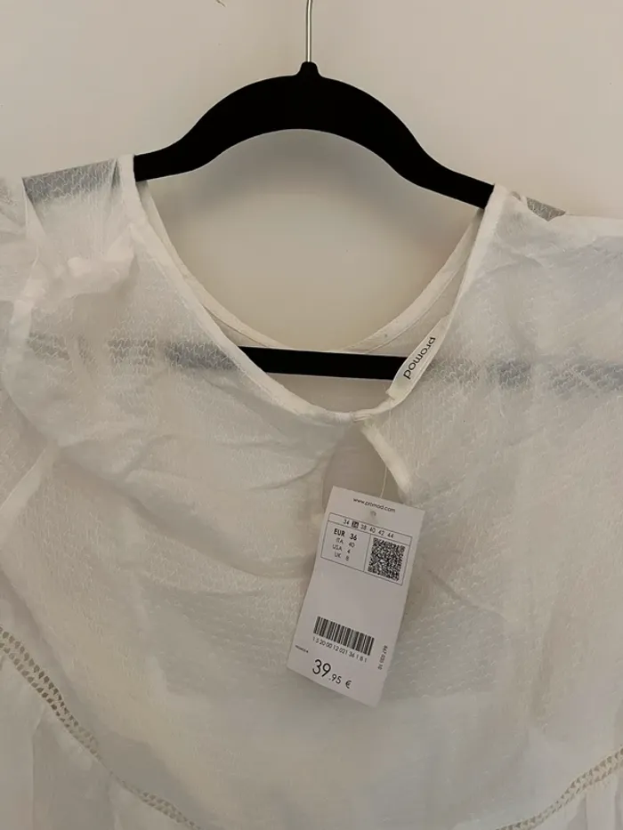 Robe blanche courte - photo numéro 2