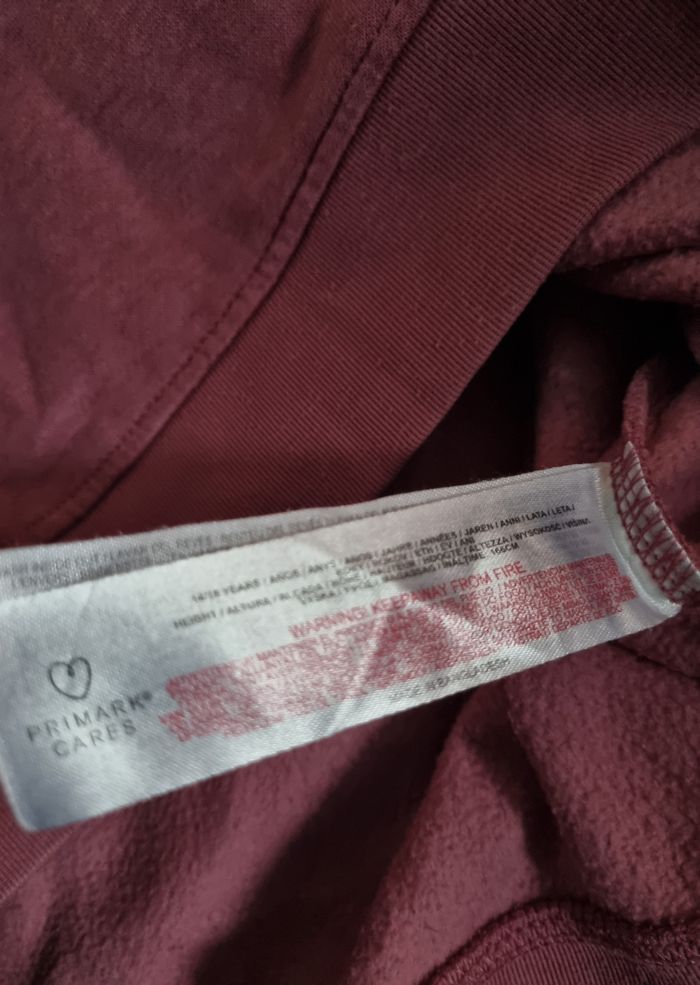 Sweat rose avec écriture 14-15ans - photo numéro 5