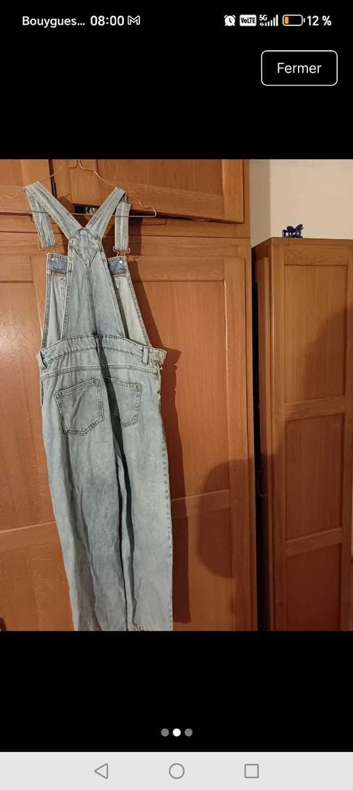 Salopette en jeans - photo numéro 2