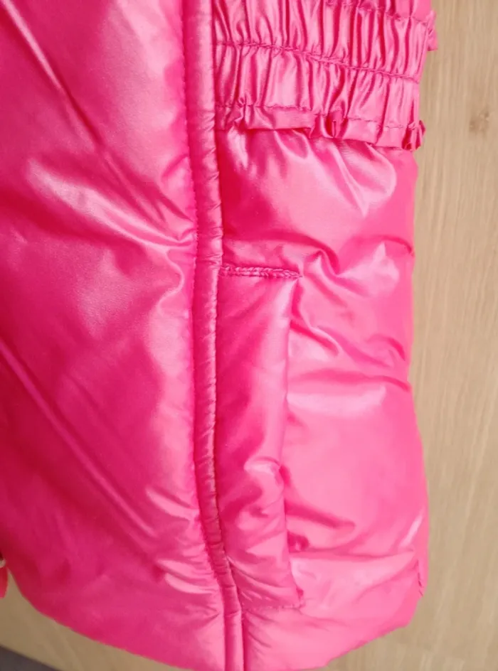Manteau neuf doudoune sans manche à capuche- Fille 12 ans - photo numéro 5