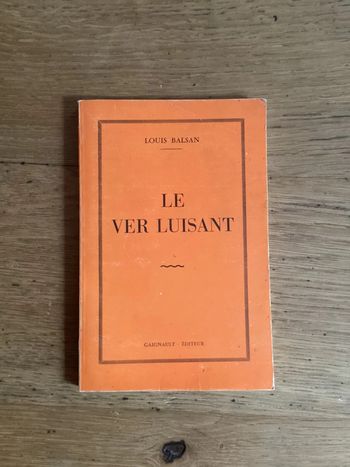 Livre « le ver luisant »