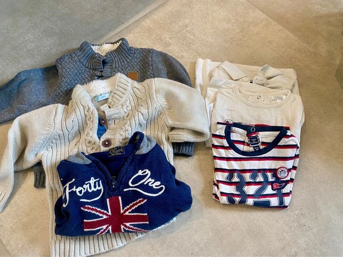 Lot 3 manche longue 3 pull