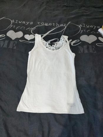 Débardeur taille S blanc