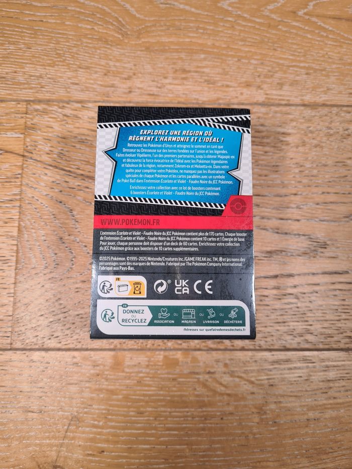 Pokemon - Bundle Ev10.5 Foudre Noir !! - photo numéro 5