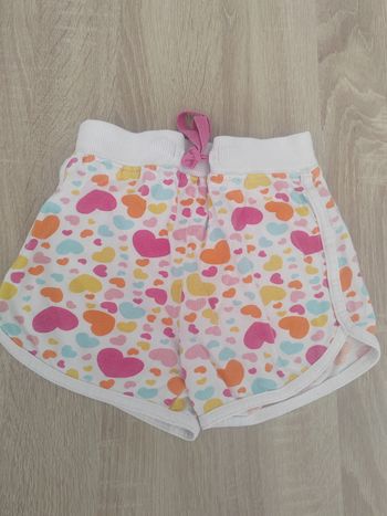 Short coton multicolore