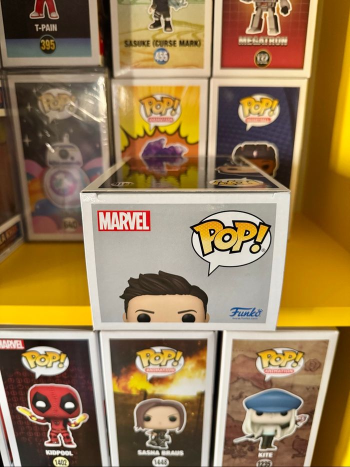 Funko Pop! 1416 - Marvel Studios The Infinity Saga - Tony Stark - Glows In The Dark - Funko Special Edition - photo numéro 7