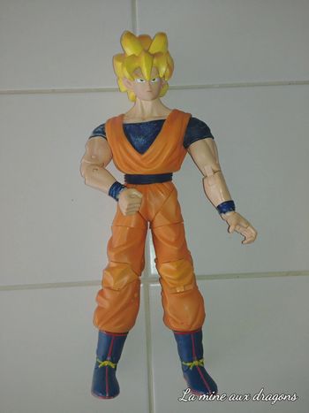 Grande figurine Dragon Ball Z Goku 33 cm action figure rare dbz BS sta 89 Gokou