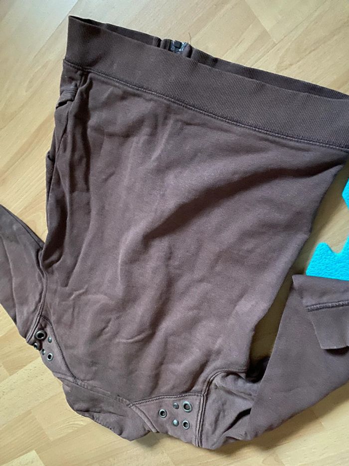 Gilet marron « Luck » Zebralino Taille 122 - photo numéro 2