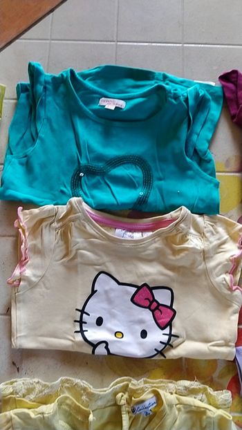 Lot 9 t-shirt MC 3 ans