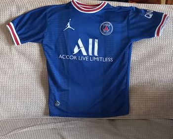 maillot foot PSG Sergio Ramos n°4 Taille S