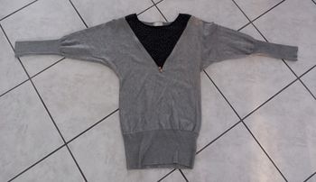 Tee-shirt lo.g grande manches taille S