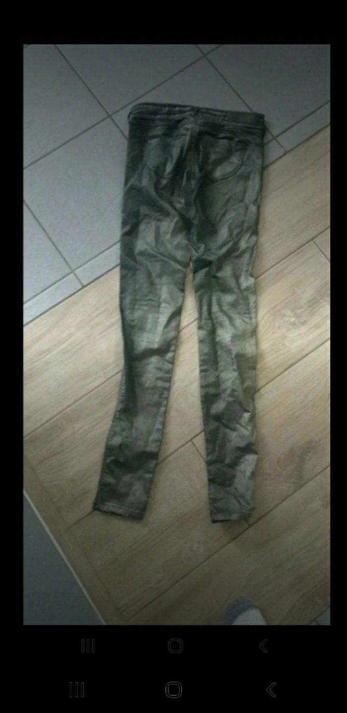 Pantalon skinny patiné pepe jeans 34 - photo numéro 5