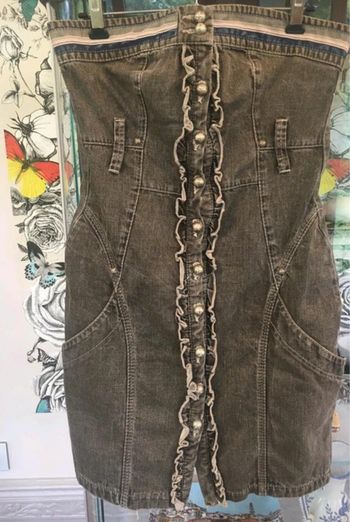 Robe bustier jean