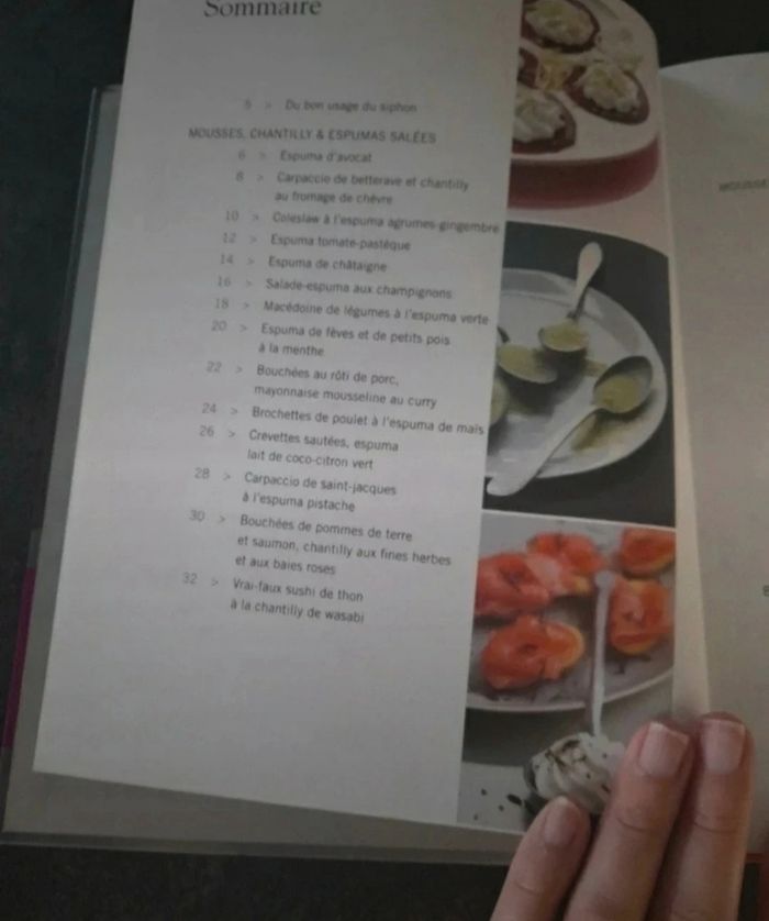 Livre de recettes Mousse, chantilly, espuma et autres recettes au siphon - photo numéro 3