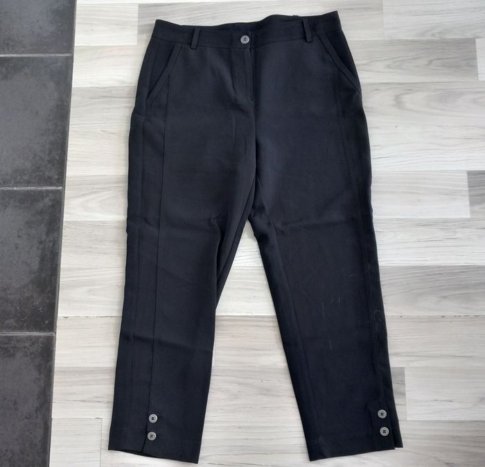 Pantalon femme noir Mia Soana taille 38