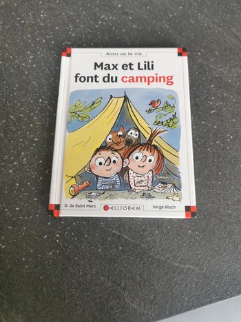 Petite BD Max et Lili font du camping
