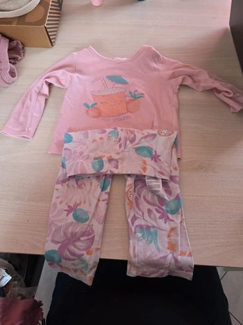 Pyjama leger 24 mois 86 cm