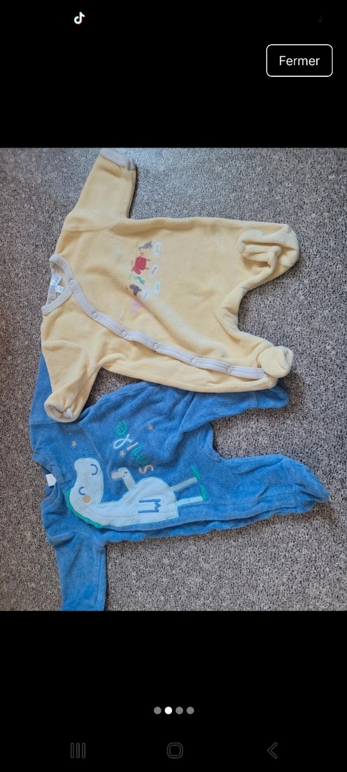 Lot pijamas 0mois - photo numéro 5