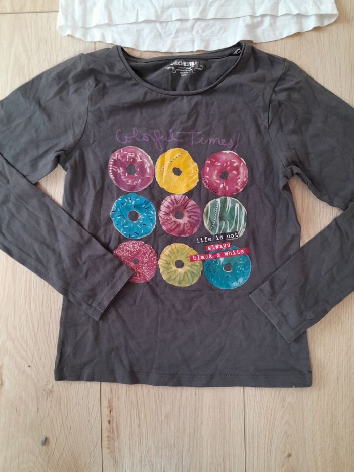 Lot de 2 T-shirt manches longues - photo numéro 2