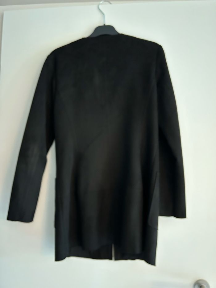 Manteau léger en suédine Zara T M - photo numéro 4