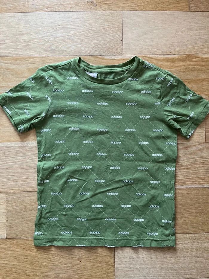 Teeshirt adidas vert vintage taille S #EmmaLilleS36