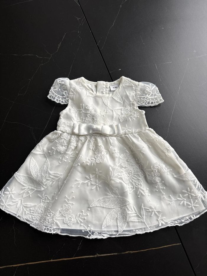 Robe cérémonie fille 0/3mois