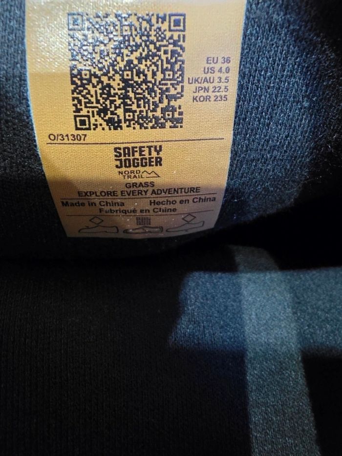 Bottes de Pluie Safety Jogger "Grass" - Taille 36 - Neuf - photo numéro 4