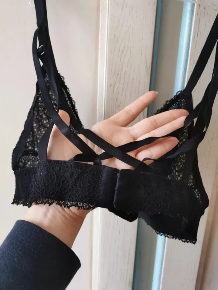 Soutien gorge noir sans armature Etam - photo numéro 2