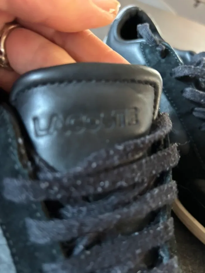Basket Lacoste femme taille 40 en bon état - photo numéro 9