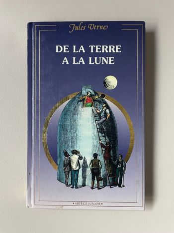 Roman Jules Verne - de la terre à la lune 