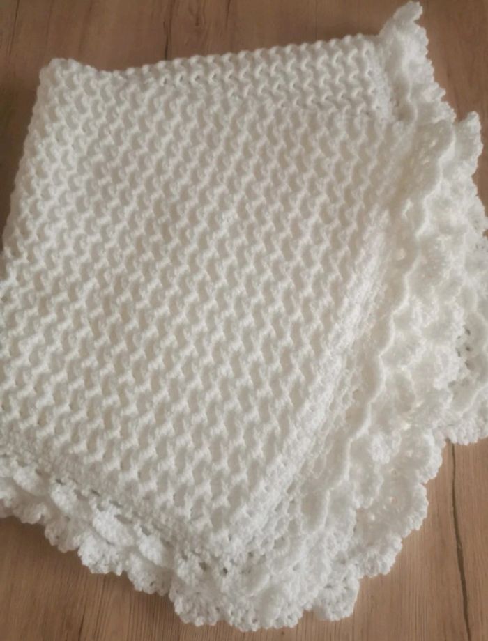 Couverture bébé en laine