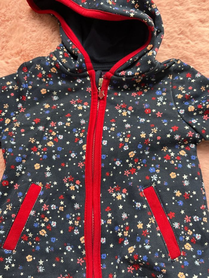 Gilet / veste capuche bébé fille 9 mois - photo numéro 3