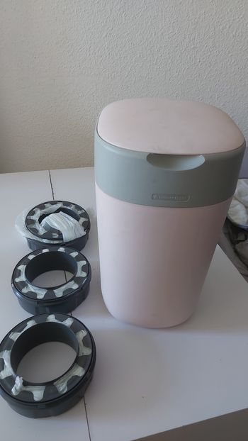 Poubelle à couches anti odeur + 3 recharges