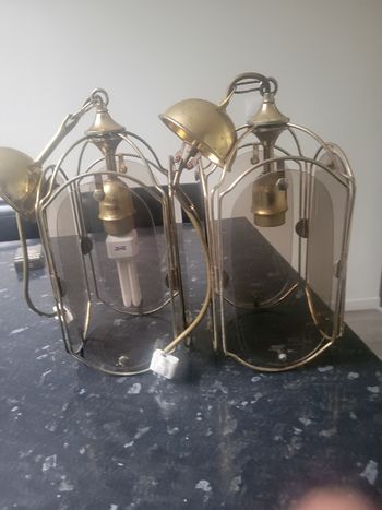 Lot de 2 suspensions