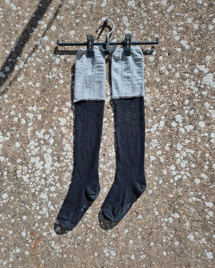 Paire de chaussettes hautes T.37->41