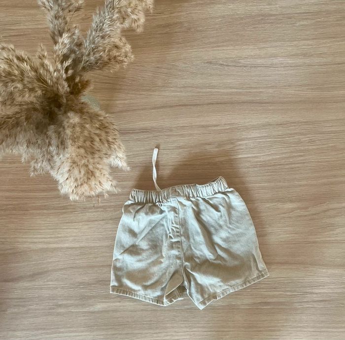 Short en jeans beige Kiabi - photo numéro 2