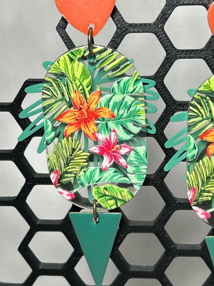 Boucles d’oreilles estivales - photo numéro 2