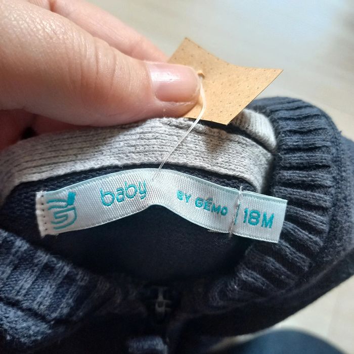 Gilet bleu marine - photo numéro 4