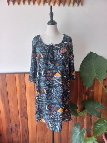 Robe motifs iles