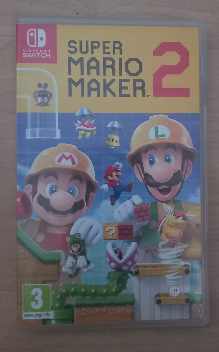 Jeu nintendo Super Mario maker 2
