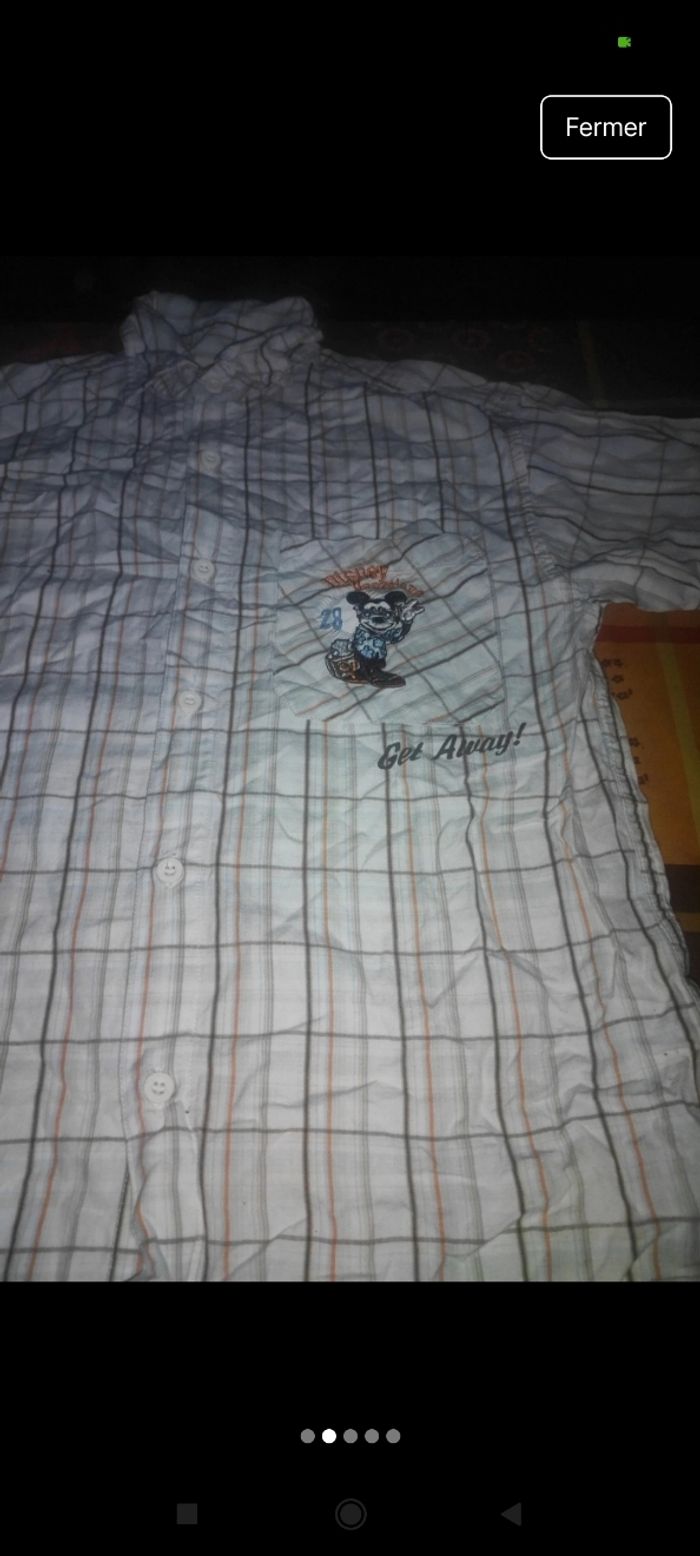 Très belle chemise Mickey e29 - photo numéro 2