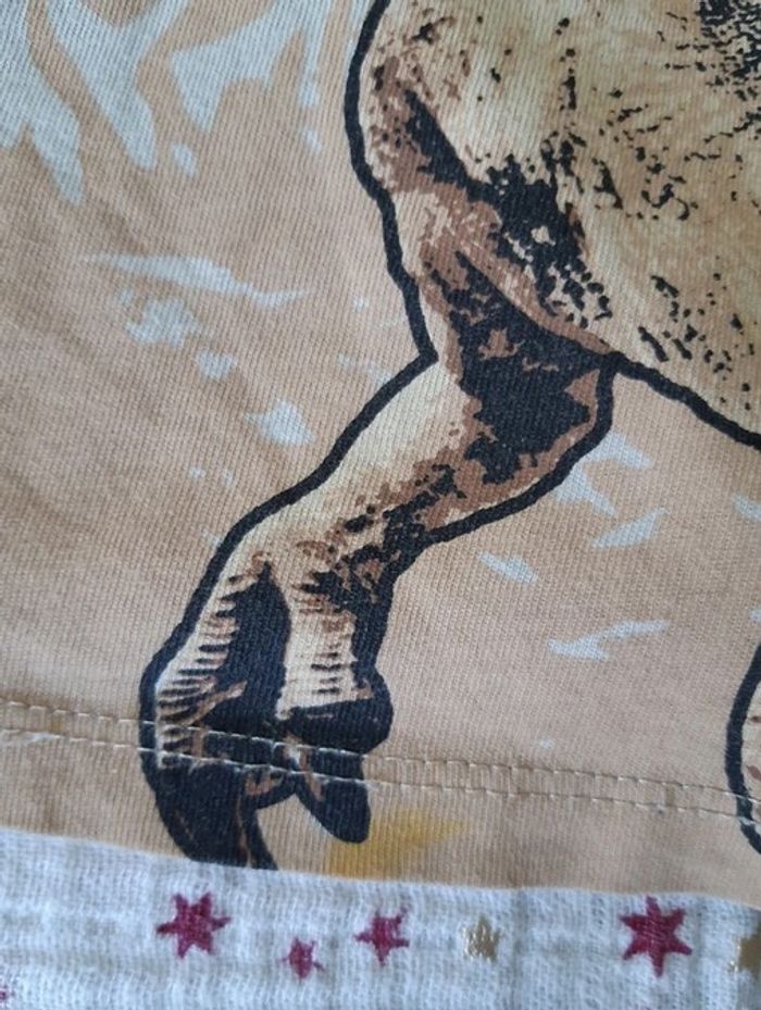 T-Shirt ML T-Rex Jurassic World 4-5 ans beige - photo numéro 5