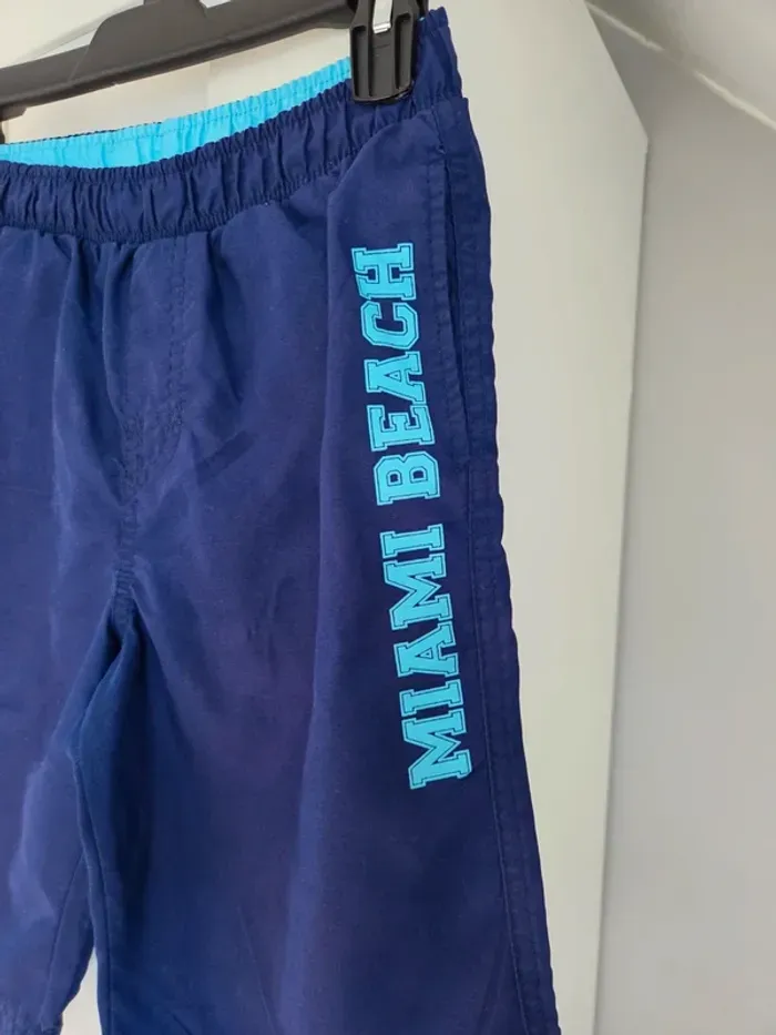 Short bermuda de bain enfant garçon taille 14 ans - photo numéro 2