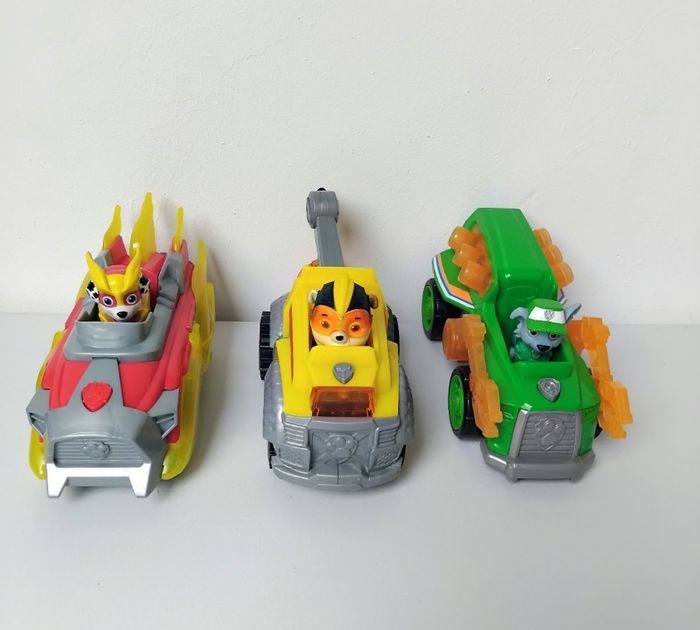 PAT PATROUILLE Lot Voitures Sonores et Lumineuses 🚗 - photo numéro 5