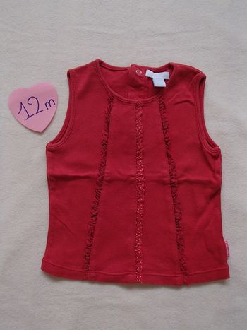 débardeur 12 mois