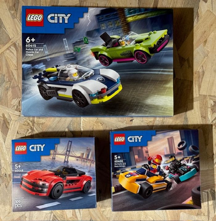 Pack LEGO City - 60400 / 60415 / 60448 - Neufs et scellés - photo numéro 2