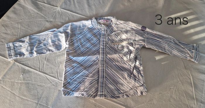 Chemise 3 ans