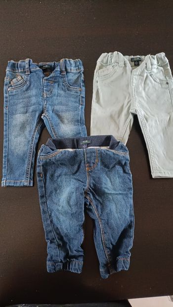 Lot de 3 jeans