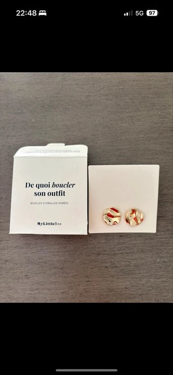 Boucles d’oreilles My Little Box